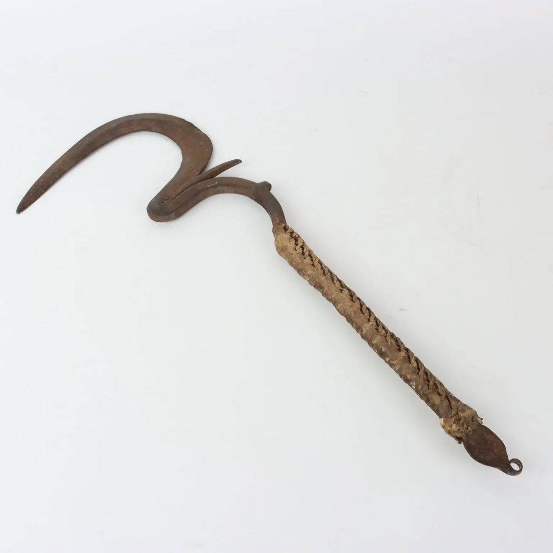 Antique African Knife Leather Iron XX Century - Africa, Late XX Century | Antiques | Fancy Goods