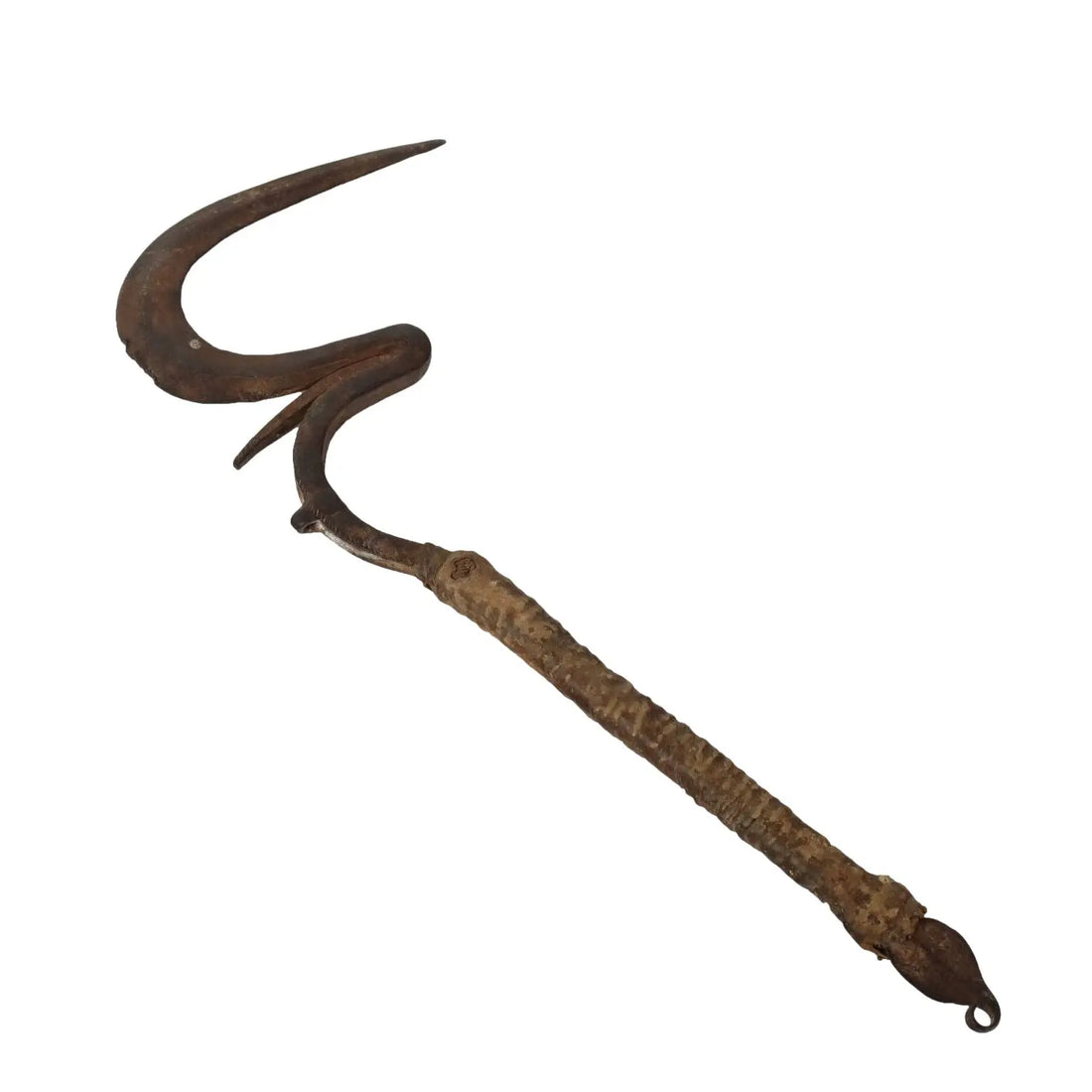 Antique African Knife Leather Iron XX Century - Africa, Late XX Century | Antiques | Fancy Goods