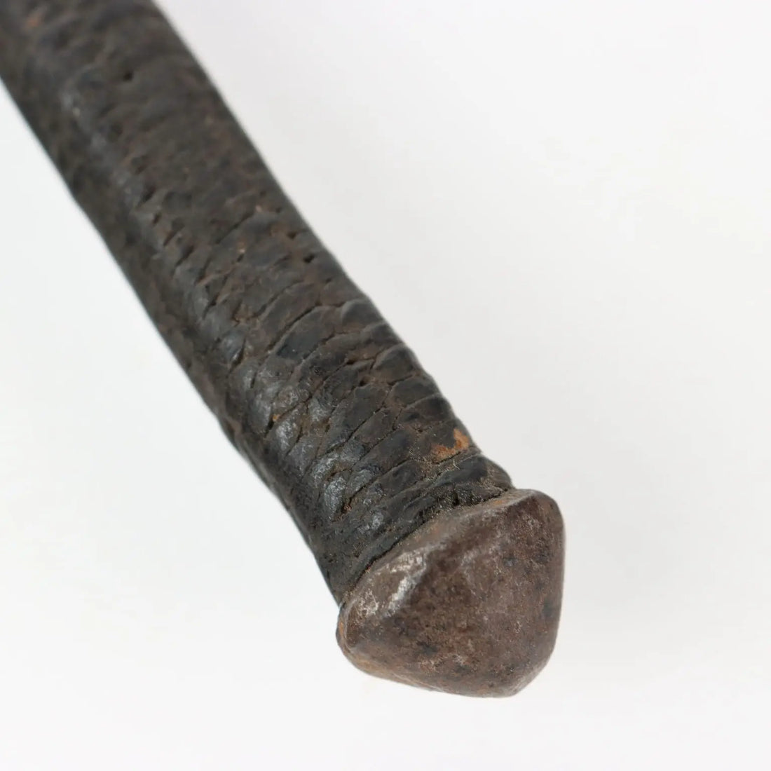 Antique Manzhi Dance Ceremonial Axe Iron Leather Africa XX Century - Africa Third Quarter of the XX Century | Antiques | Fancy Goods