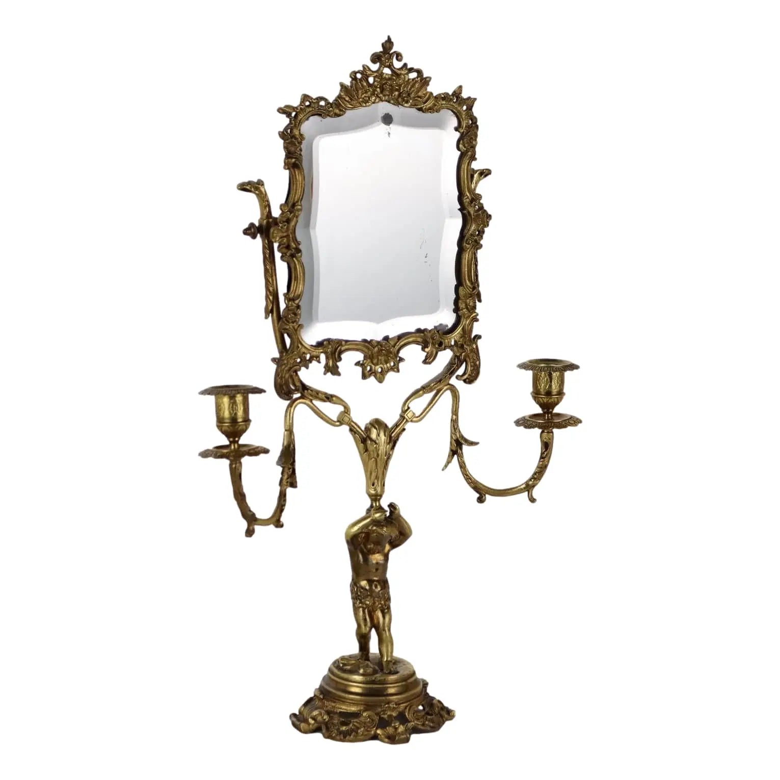 Antique Vanity Mirror Bronze Europe XIX-XX Century - Europe, Late XIX-Early XX Century | Antiques | Fancy Goods