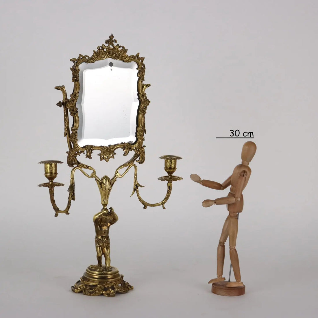 Antique Vanity Mirror Bronze Europe XIX-XX Century - Europe, Late XIX-Early XX Century | Antiques | Fancy Goods