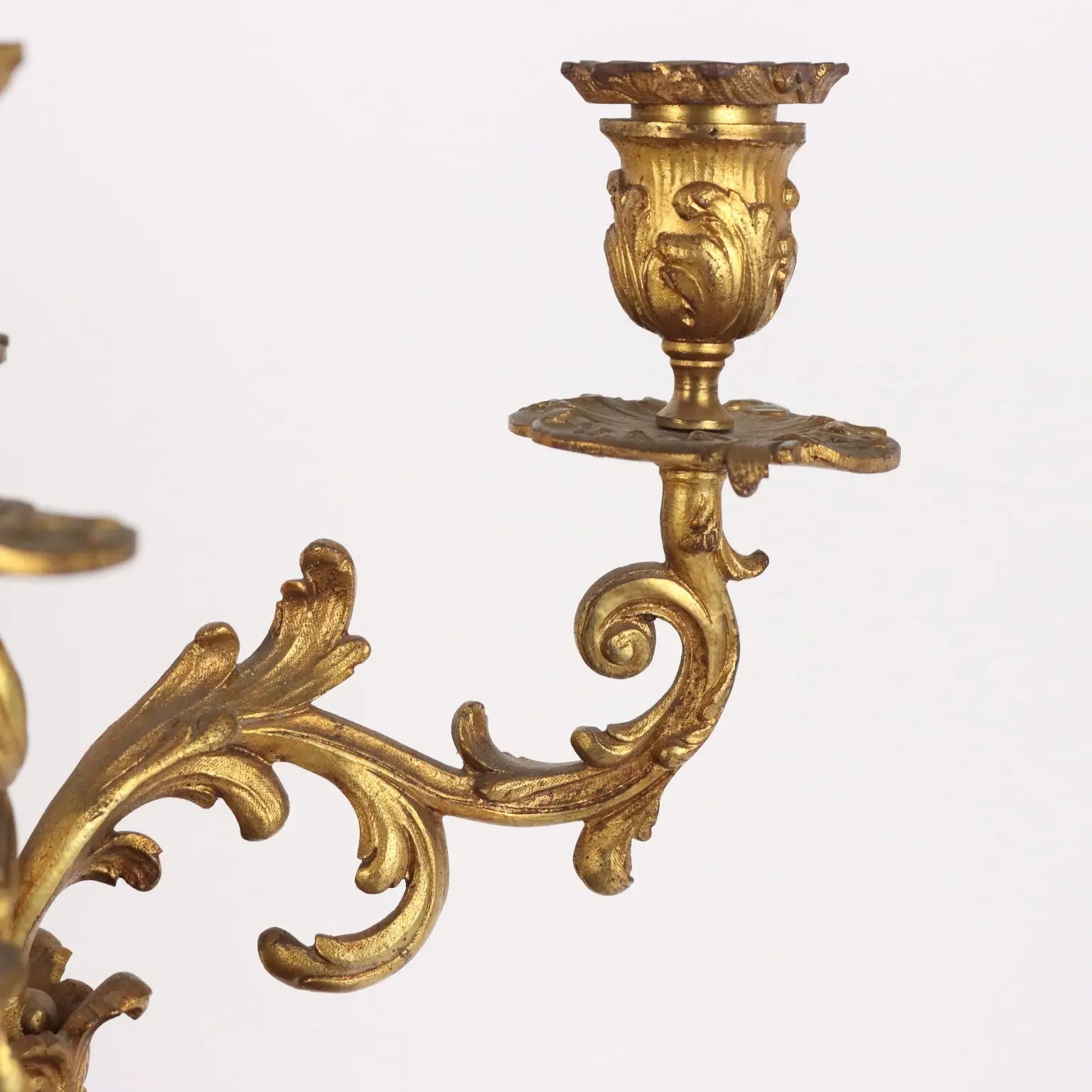 Antique Triptych Clock Bronze Porcelain Decorations XIX Century - France, Late XIX Century | Antiques | Fancy Goods