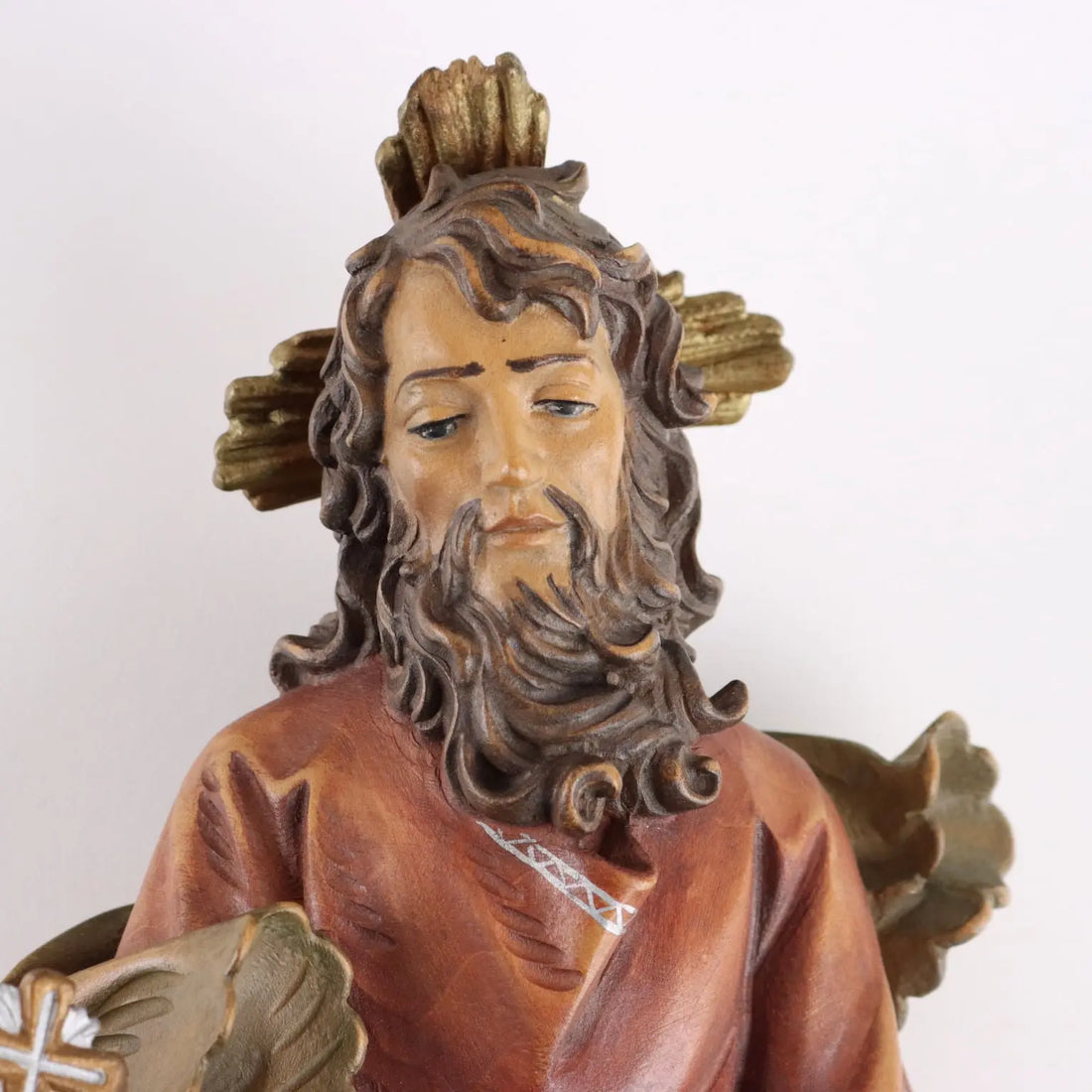 Antique Holy Water Stoup Religious Subject Italy XX Century - Italy, XX-XXI Century | Antiques | Fancy Goods