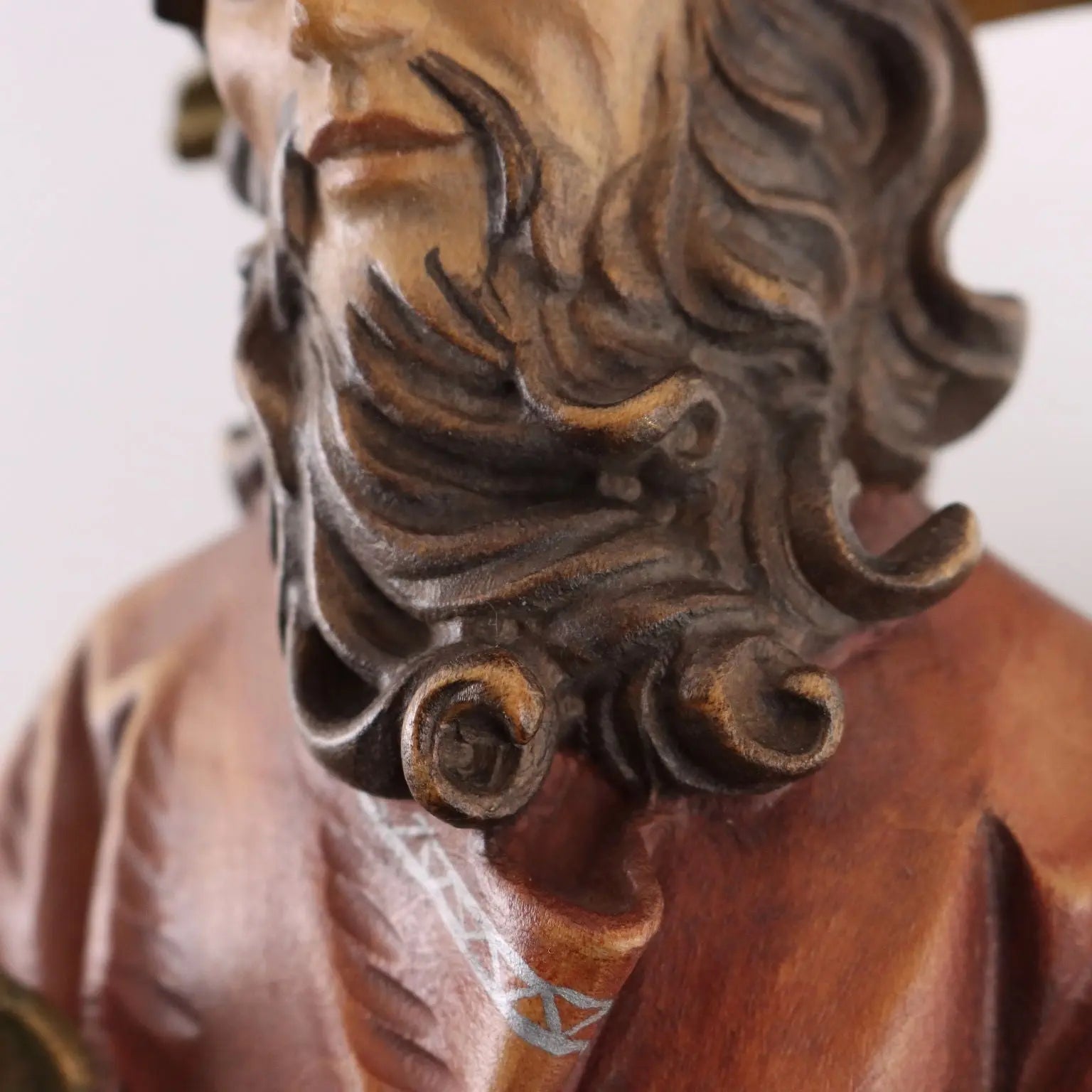 Antique Holy Water Stoup Religious Subject Italy XX Century - Italy, XX-XXI Century | Antiques | Fancy Goods