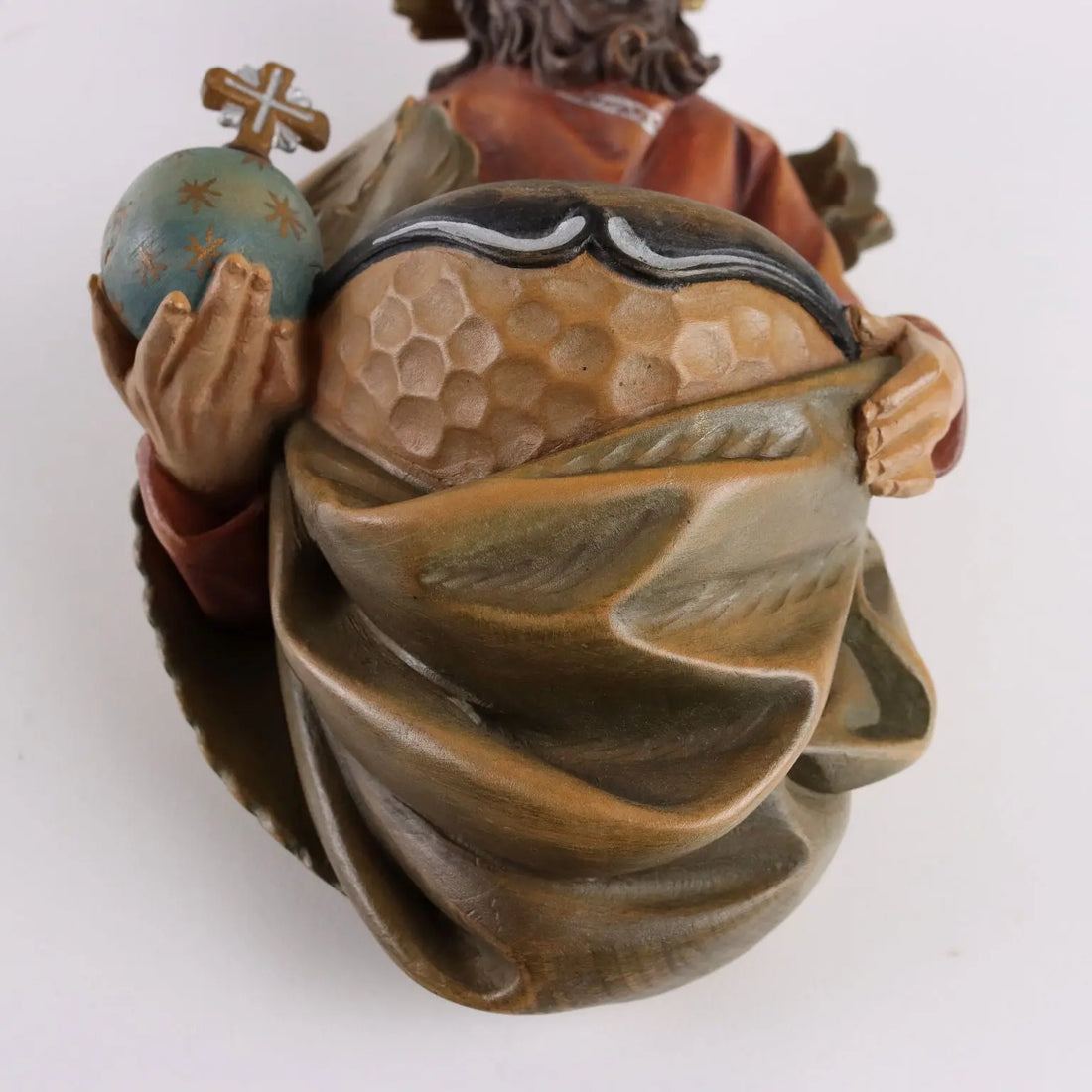 Antique Holy Water Stoup Religious Subject Italy XX Century - Italy, XX-XXI Century | Antiques | Fancy Goods