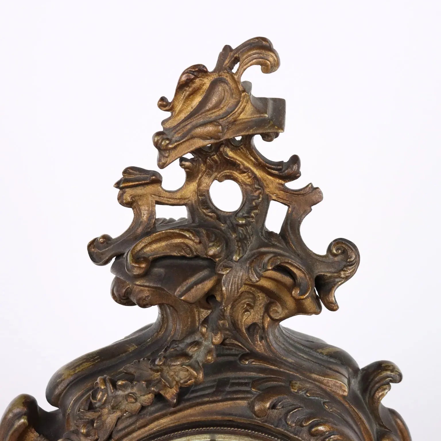Antique Triptych Clock Gilded Bronze France Late XIX Century - France, Late XIX Century | Antiques | Fancy Goods