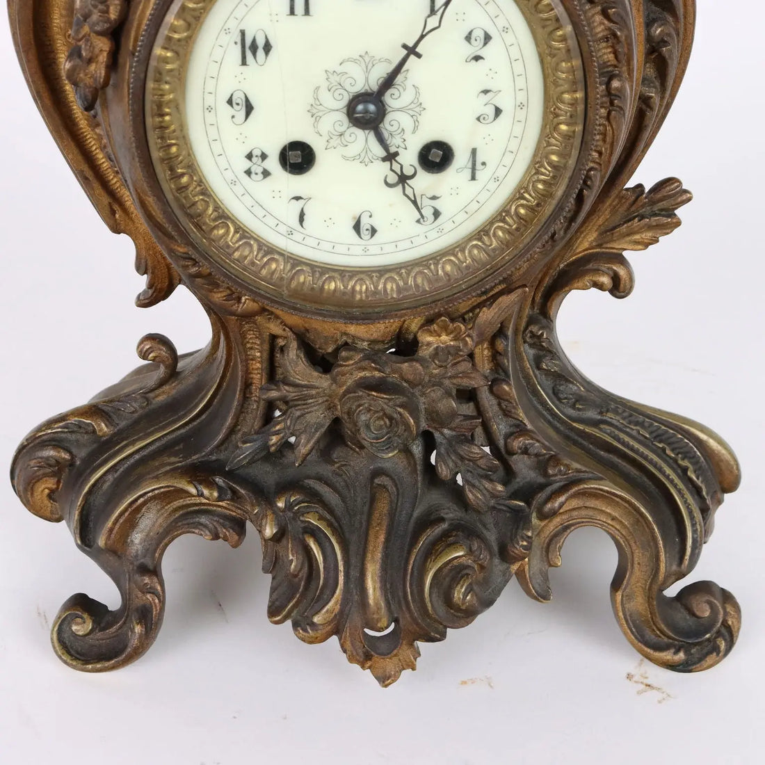 Antique Triptych Clock Gilded Bronze France Late XIX Century - France, Late XIX Century | Antiques | Fancy Goods