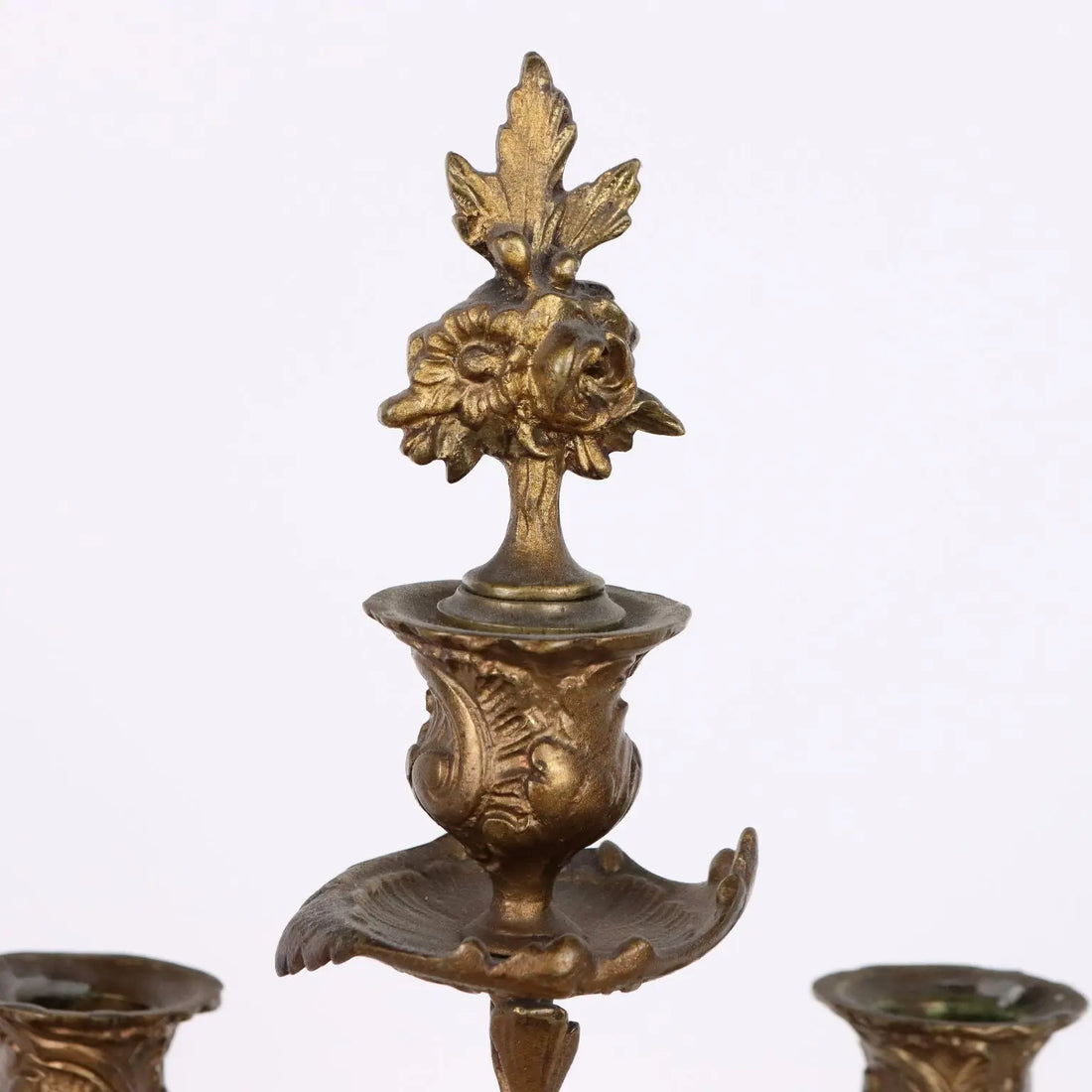 Antique Triptych Clock Gilded Bronze France Late XIX Century - France, Late XIX Century | Antiques | Fancy Goods