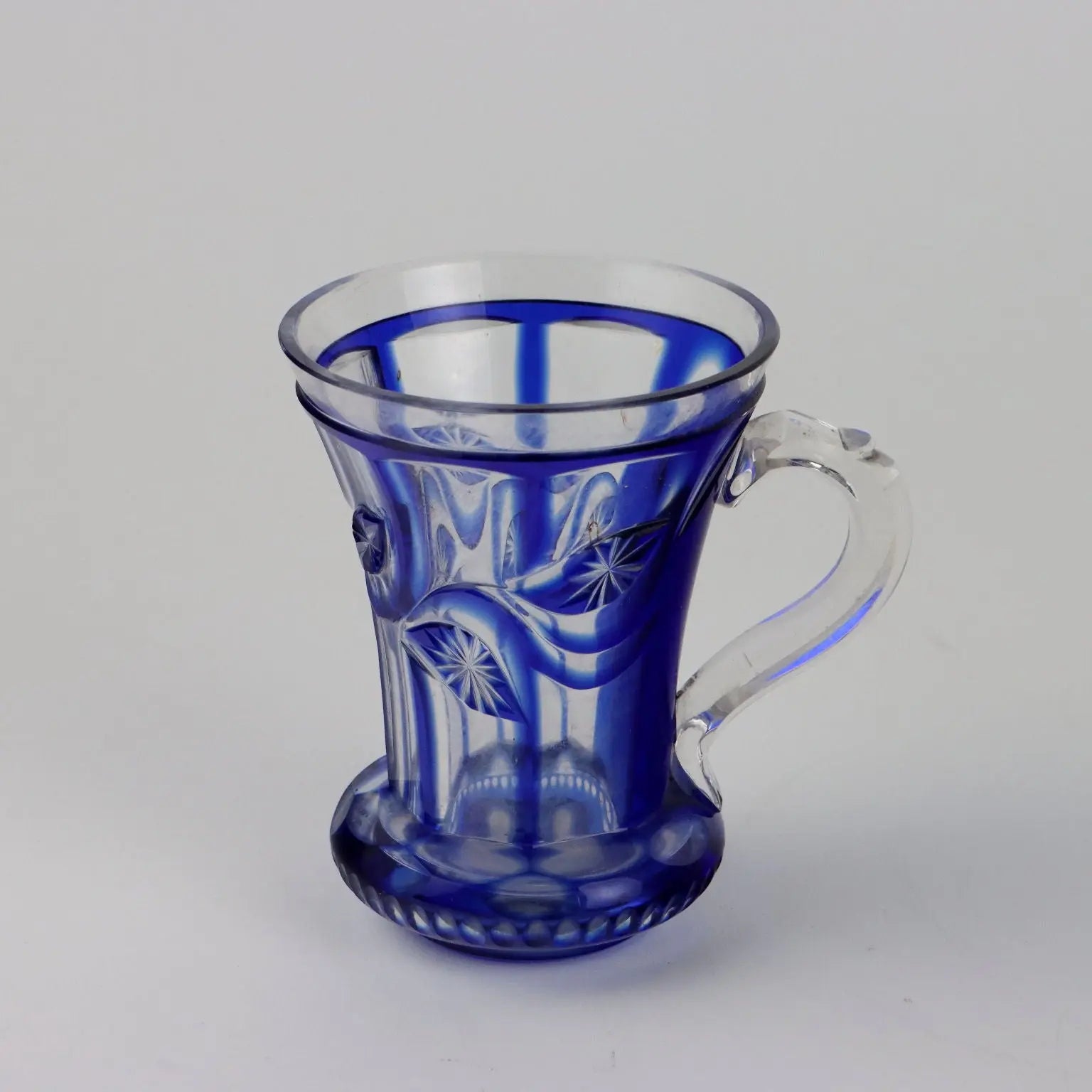 Antique Tankard Crystal Bohemian Manufacture XIX Century - Czech Republic, XIX Century | Antiques | Fancy Goods