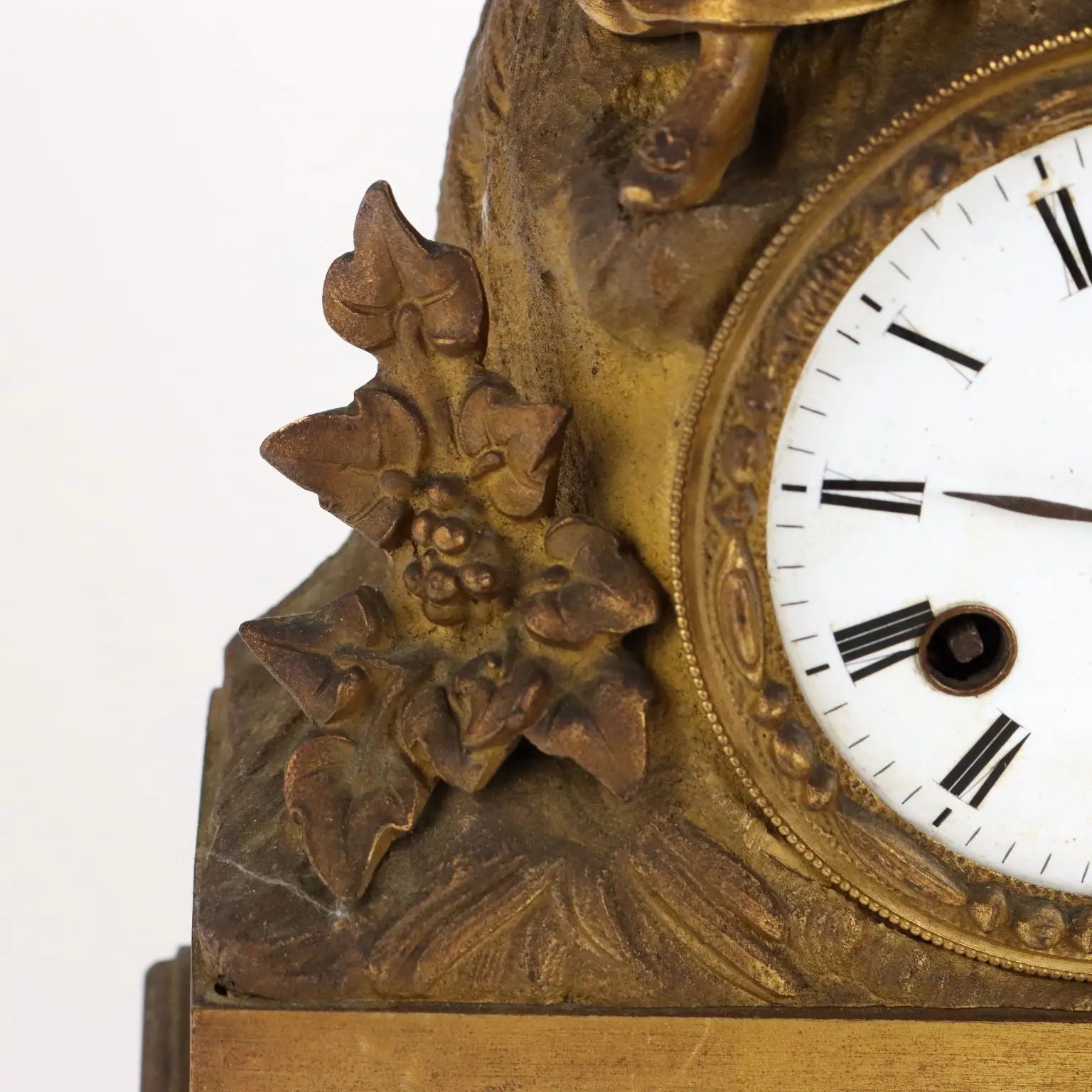 Antique Mantel Clock Gilded Bronze France Mid XIX Century - France, Mid XIX Century | Antiques | Fancy Goods