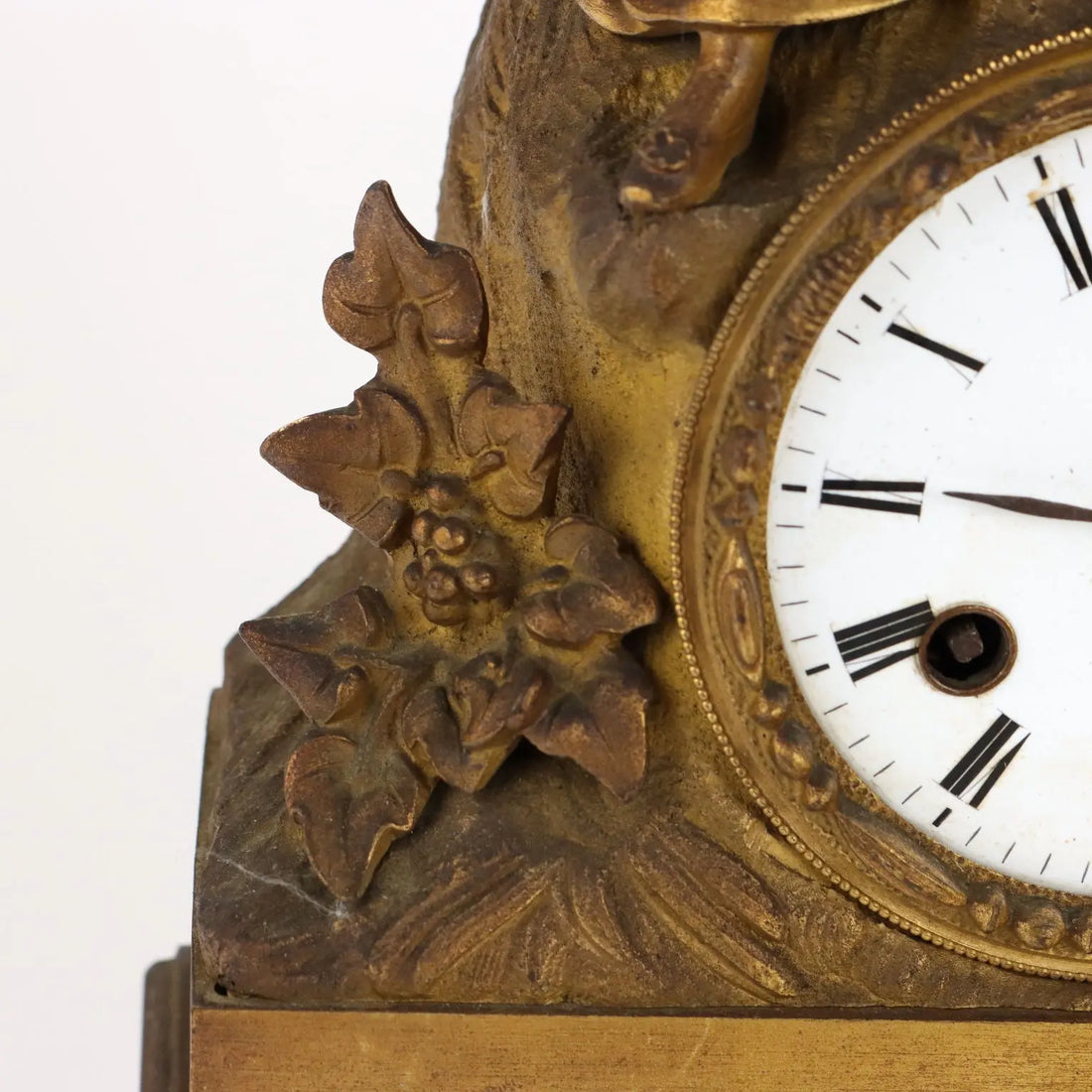 Antique Mantel Clock Gilded Bronze France Mid XIX Century - France, Mid XIX Century | Antiques | Fancy Goods