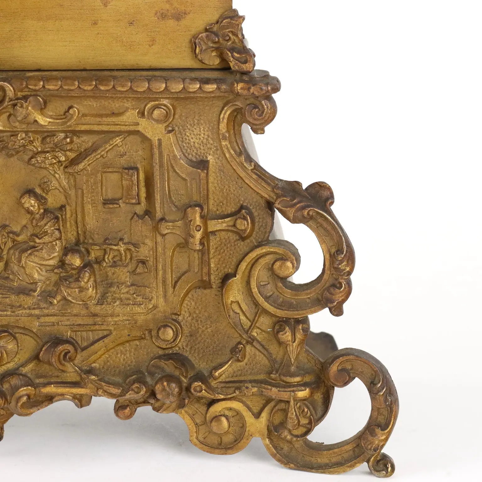 Antique Mantel Clock Gilded Bronze France Mid XIX Century - France, Mid XIX Century | Antiques | Fancy Goods