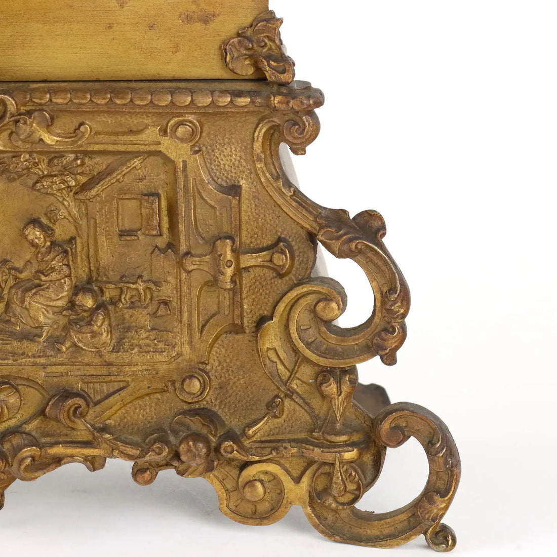 Antique Mantel Clock Gilded Bronze France Mid XIX Century - France, Mid XIX Century | Antiques | Fancy Goods