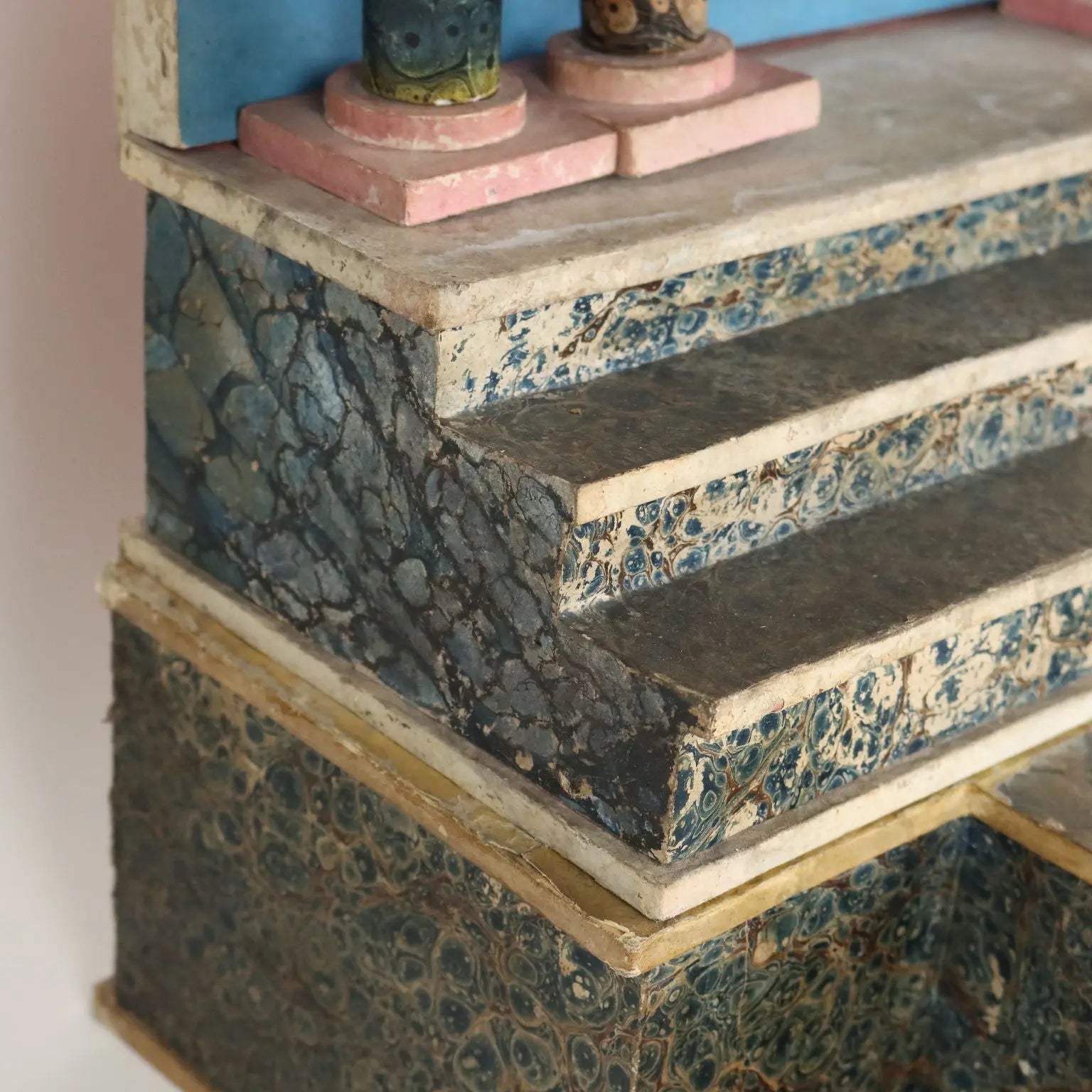 Antique Wooden Altar Paper Italy XIX Century - Italy, Late XIX Century | Antiques | Fancy Goods