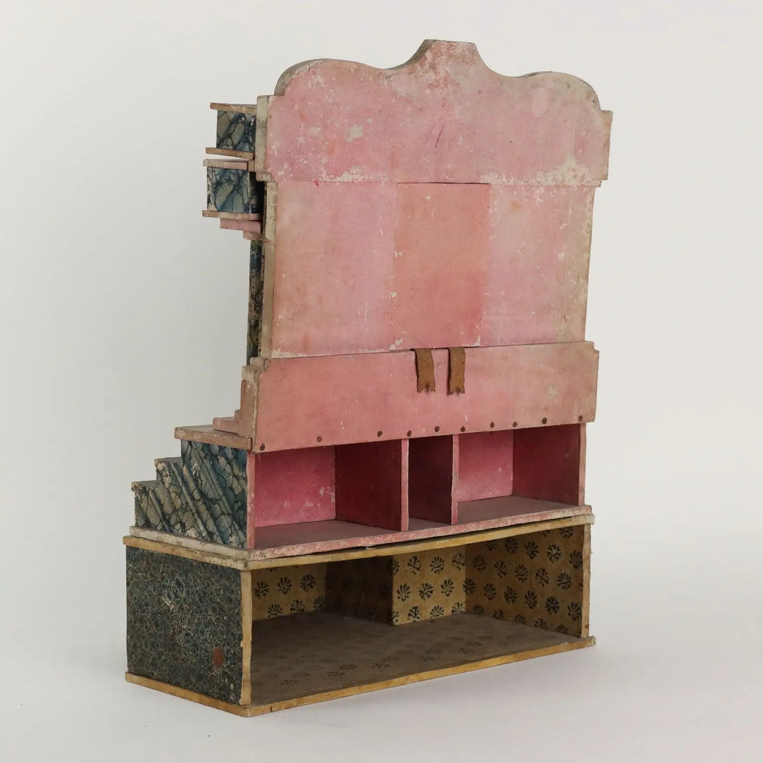 Antique Wooden Altar Paper Italy XIX Century - Italy, Late XIX Century | Antiques | Fancy Goods