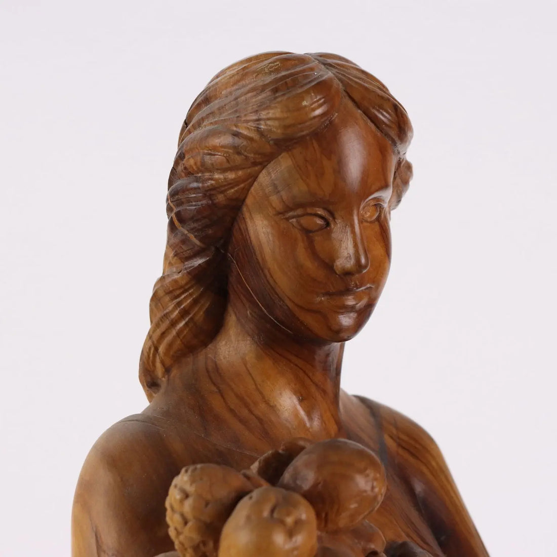 Antique Sculpture Olive Wood Italy XX Century - Italy XX Century | Antiques | Fancy Goods