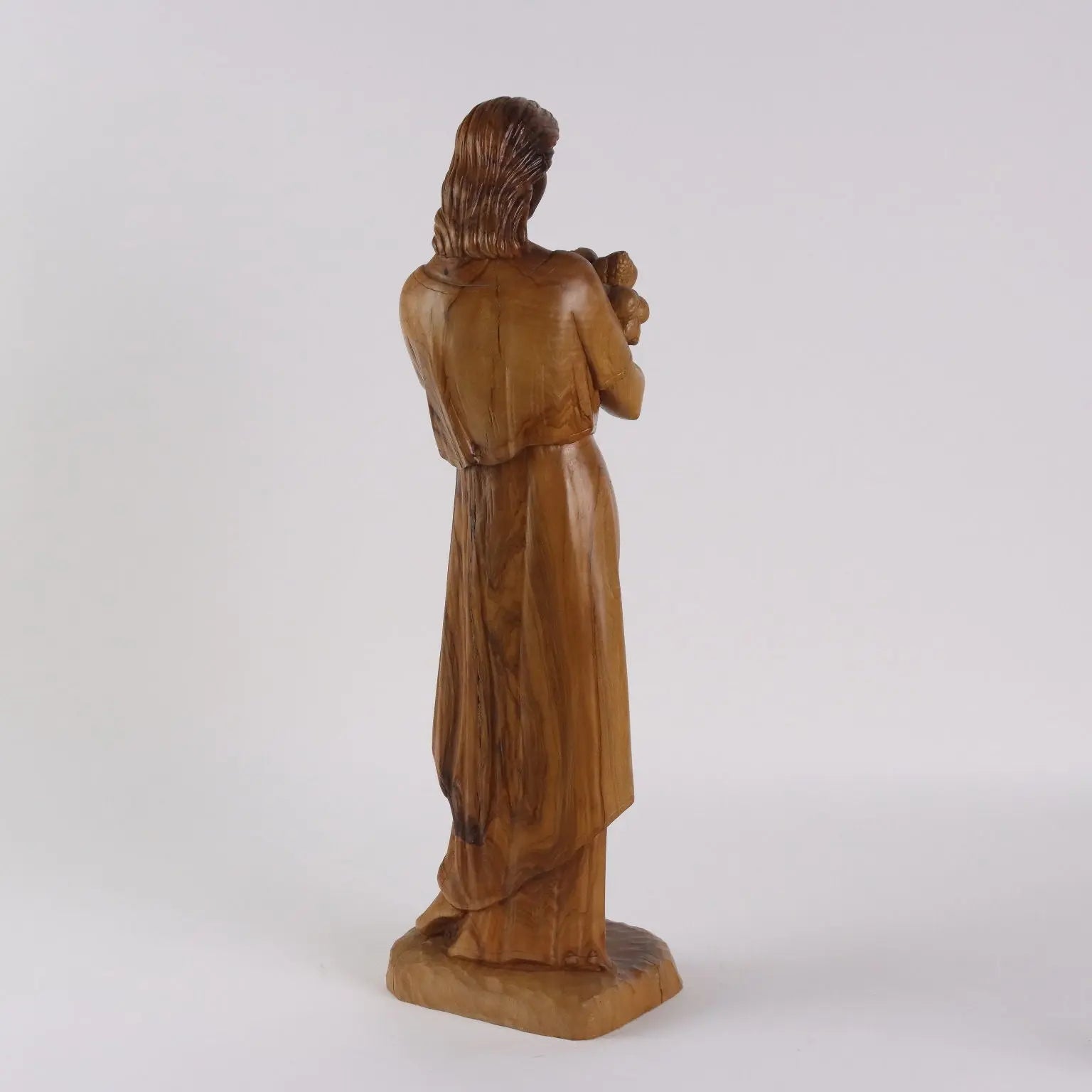 Antique Sculpture Olive Wood Italy XX Century - Italy XX Century | Antiques | Fancy Goods