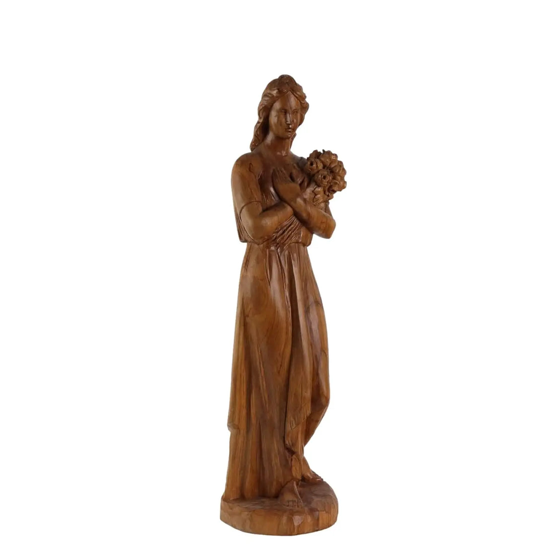 Antique Sculpture Olive Wood Italy XX Century - Italy, XX Century | Antiques | Fancy Goods
