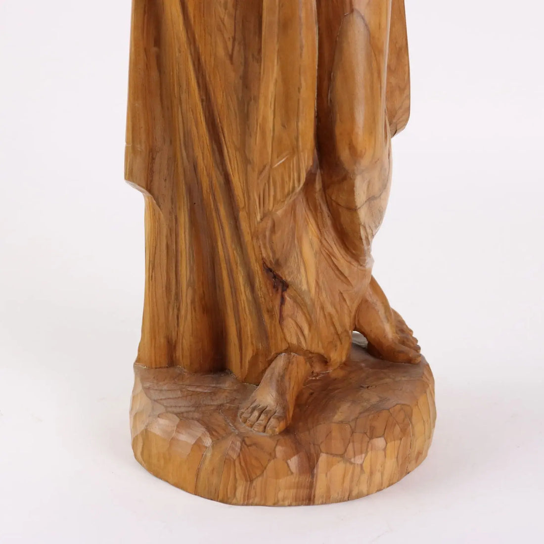 Antique Sculpture Olive Wood Italy XX Century - Italy, XX Century | Antiques | Fancy Goods