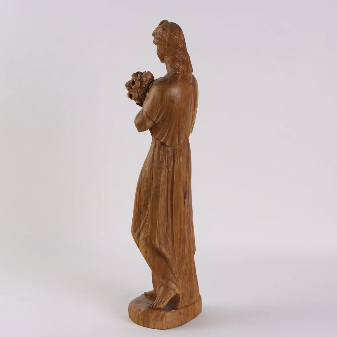 Antique Sculpture Olive Wood Italy XX Century - Italy, XX Century | Antiques | Fancy Goods