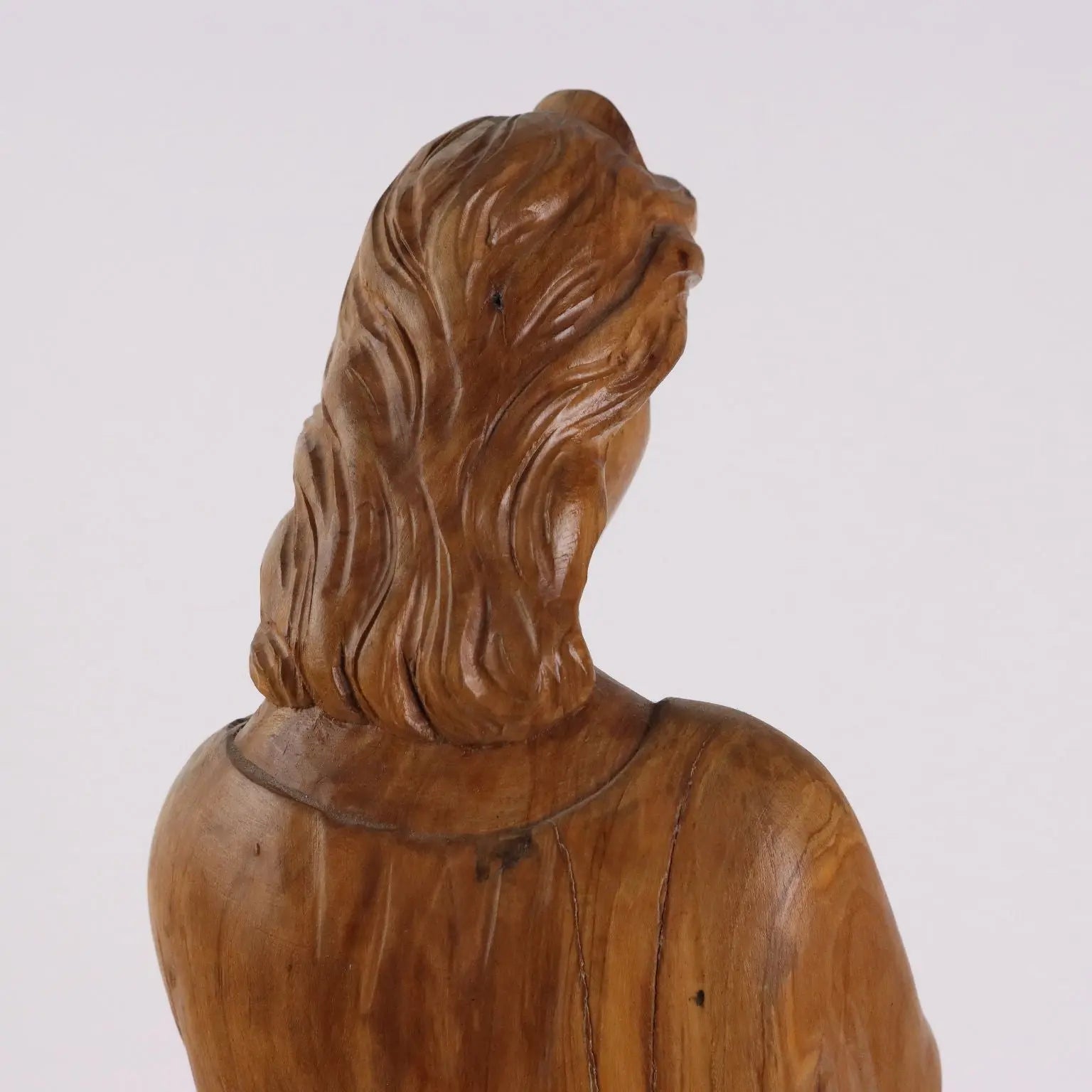 Antique Sculpture Olive Wood Italy XX Century - Italy, XX Century | Antiques | Fancy Goods