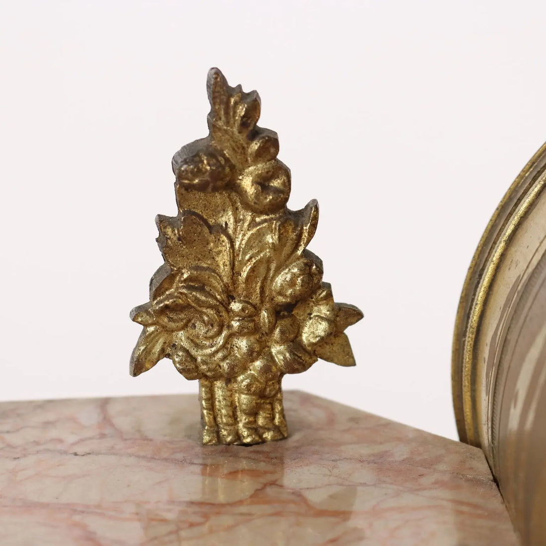 Antique Chimney Tryptique Bronze Marble France XX Century - France, Early XX Century | Antiques | Fancy Goods