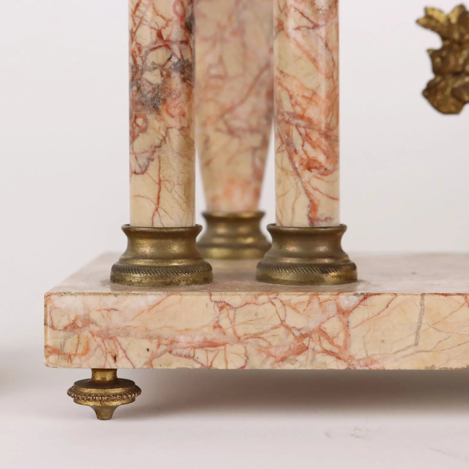 Antique Chimney Tryptique Bronze Marble France XX Century - France, Early XX Century | Antiques | Fancy Goods