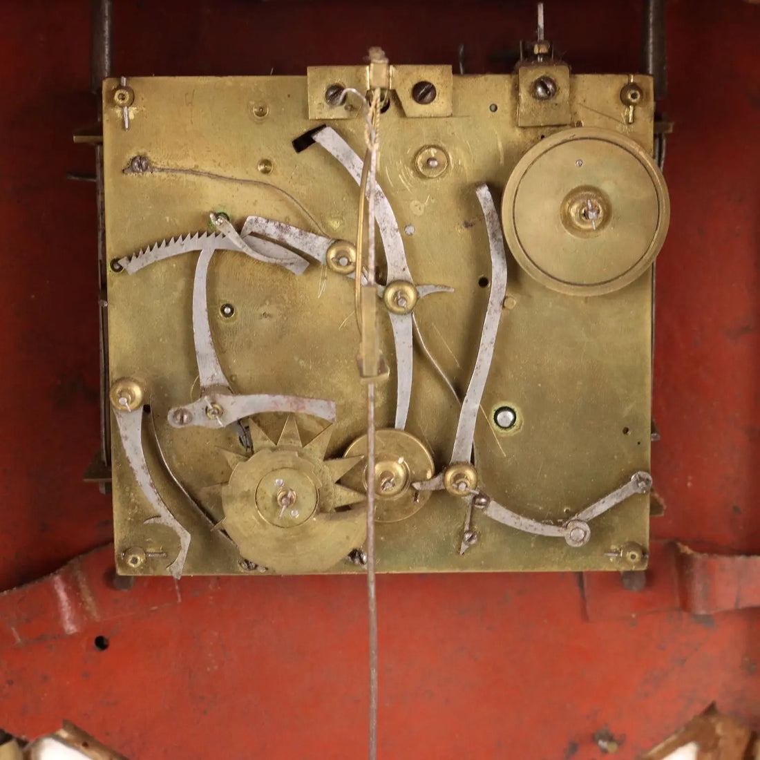 Antique Pendulum Clock Wood Decorations France XVIII Century - France, Late XVIII Century | Antiques | Fancy Goods