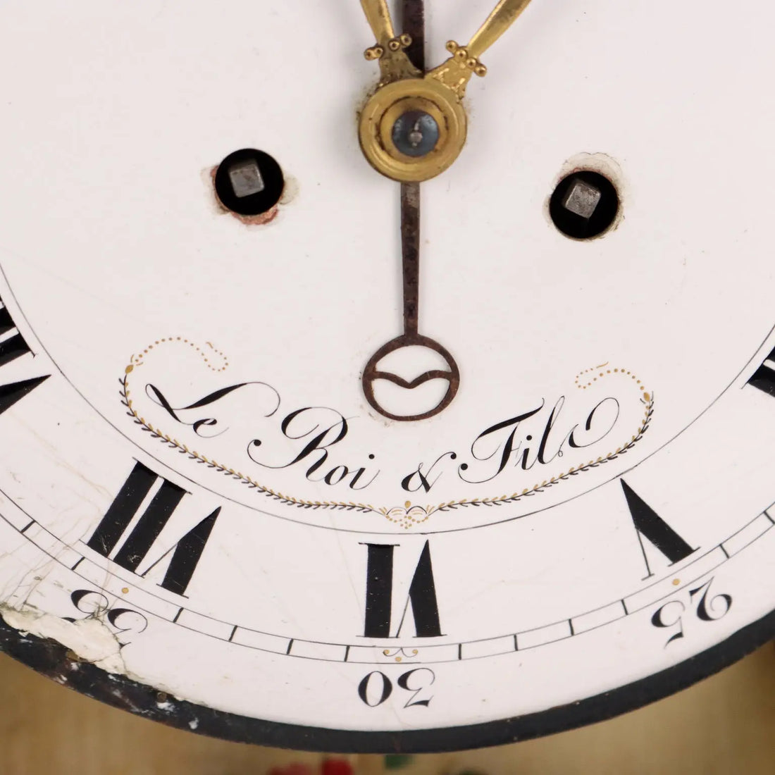 Antique Pendulum Clock Wood Decorations France XVIII Century - France, Late XVIII Century | Antiques | Fancy Goods