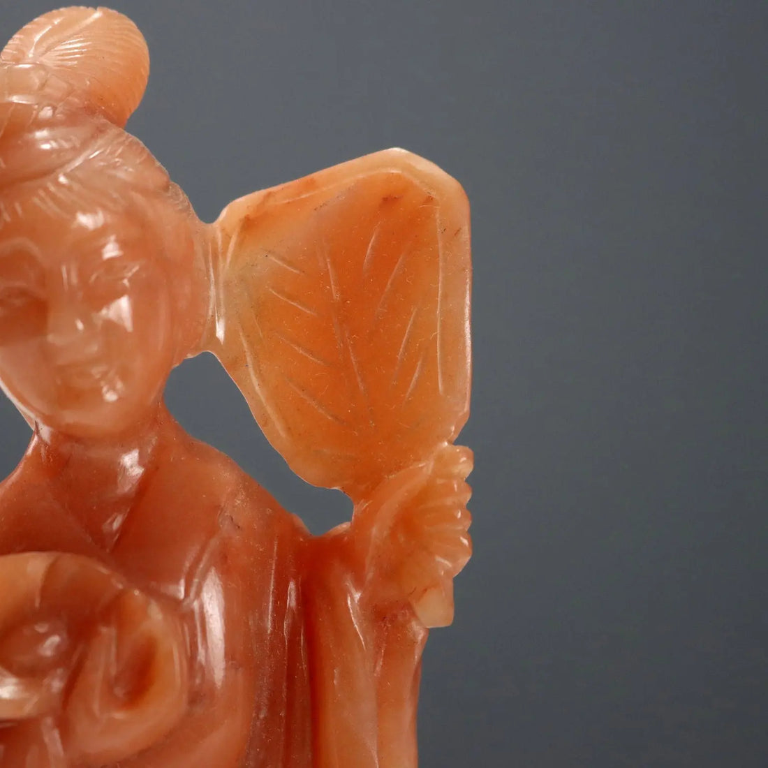 Modern Sculpture Geisha Hard Stones with Box China 1970s - China, 1970s | Antiques | Fancy Goods