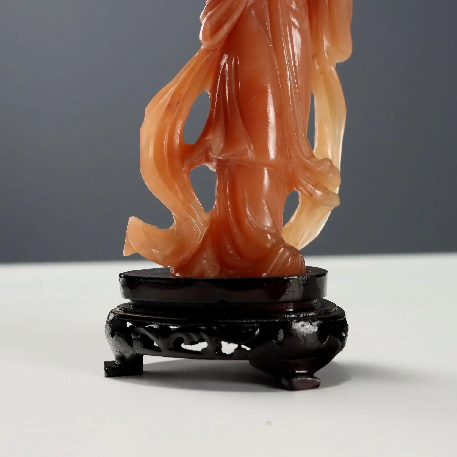 Modern Sculpture Geisha Hard Stones with Box China 1970s - China, 1970s | Antiques | Fancy Goods