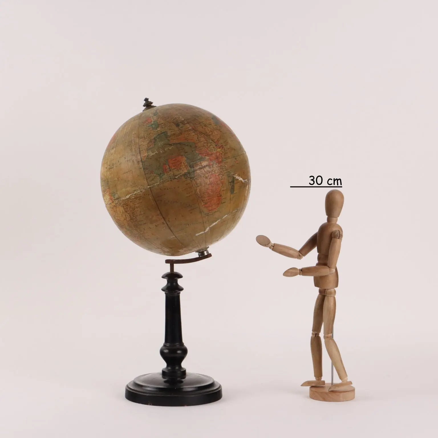 Terracqueous Globe G. Gussoni E. Pini Milan Italy XX Century - Italy, Early XX Century | Antiques | Fancy Goods