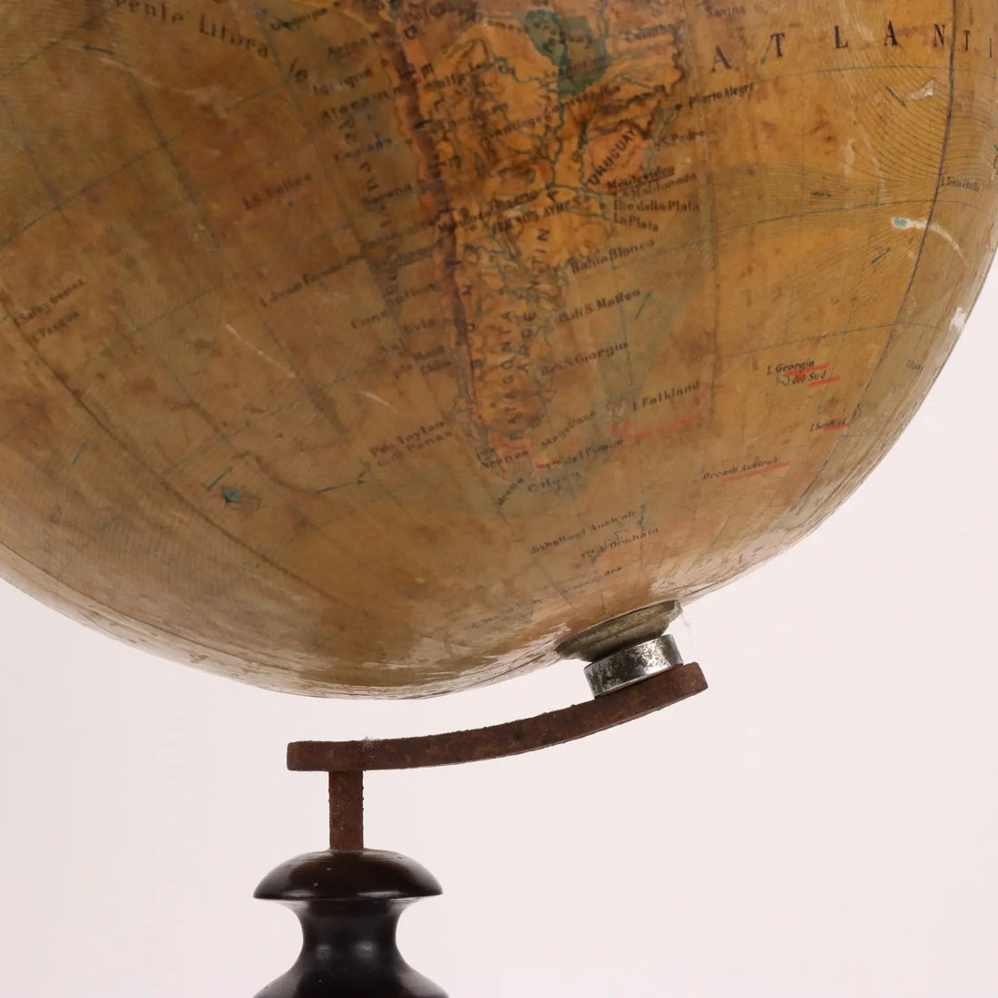 Terracqueous Globe G. Gussoni E. Pini Milan Italy XX Century - Italy, Early XX Century | Antiques | Fancy Goods