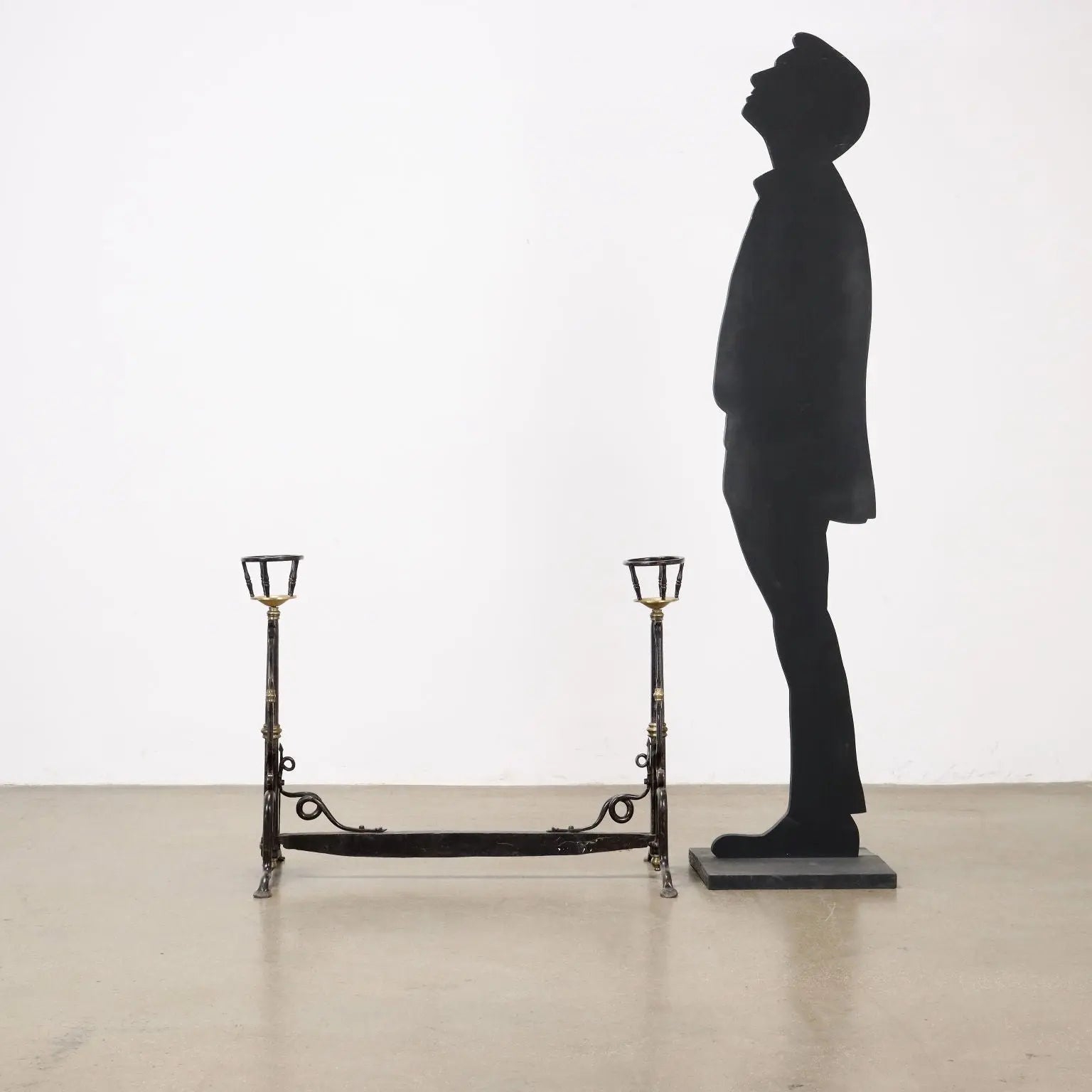 Antique Andiron Wrought Iron Europe XIX-XX Century - Europe, Late XIX-Early XX Century | Antiques | Fancy Goods