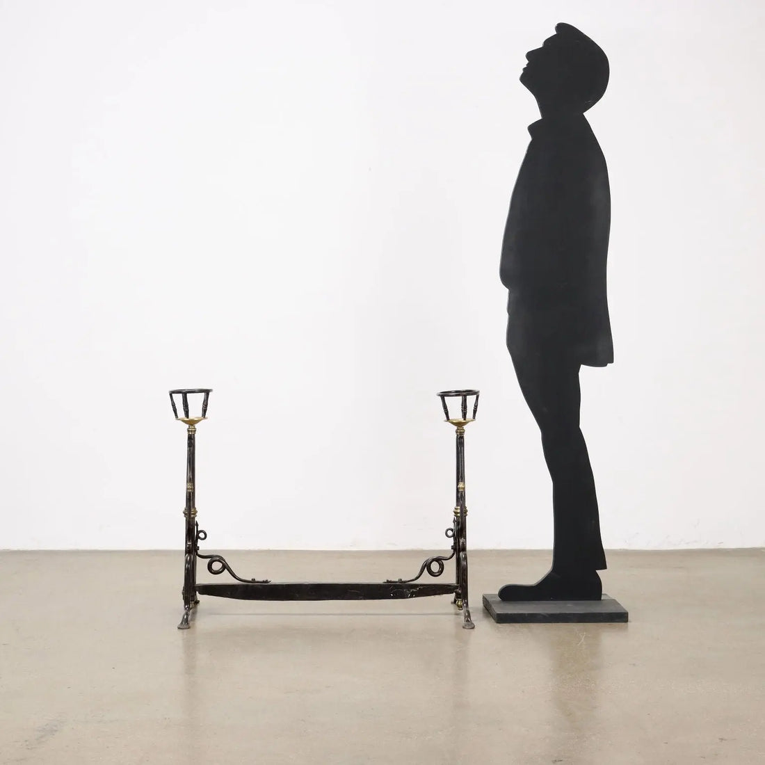 Antique Andiron Wrought Iron Europe XIX-XX Century - Europe, Late XIX-Early XX Century | Antiques | Fancy Goods