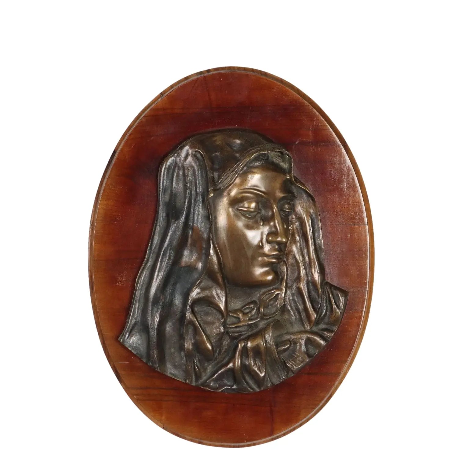 Antique Bronze Sculpture Virgin Mary - Italy XX Century | Antiques | Fancy Goods