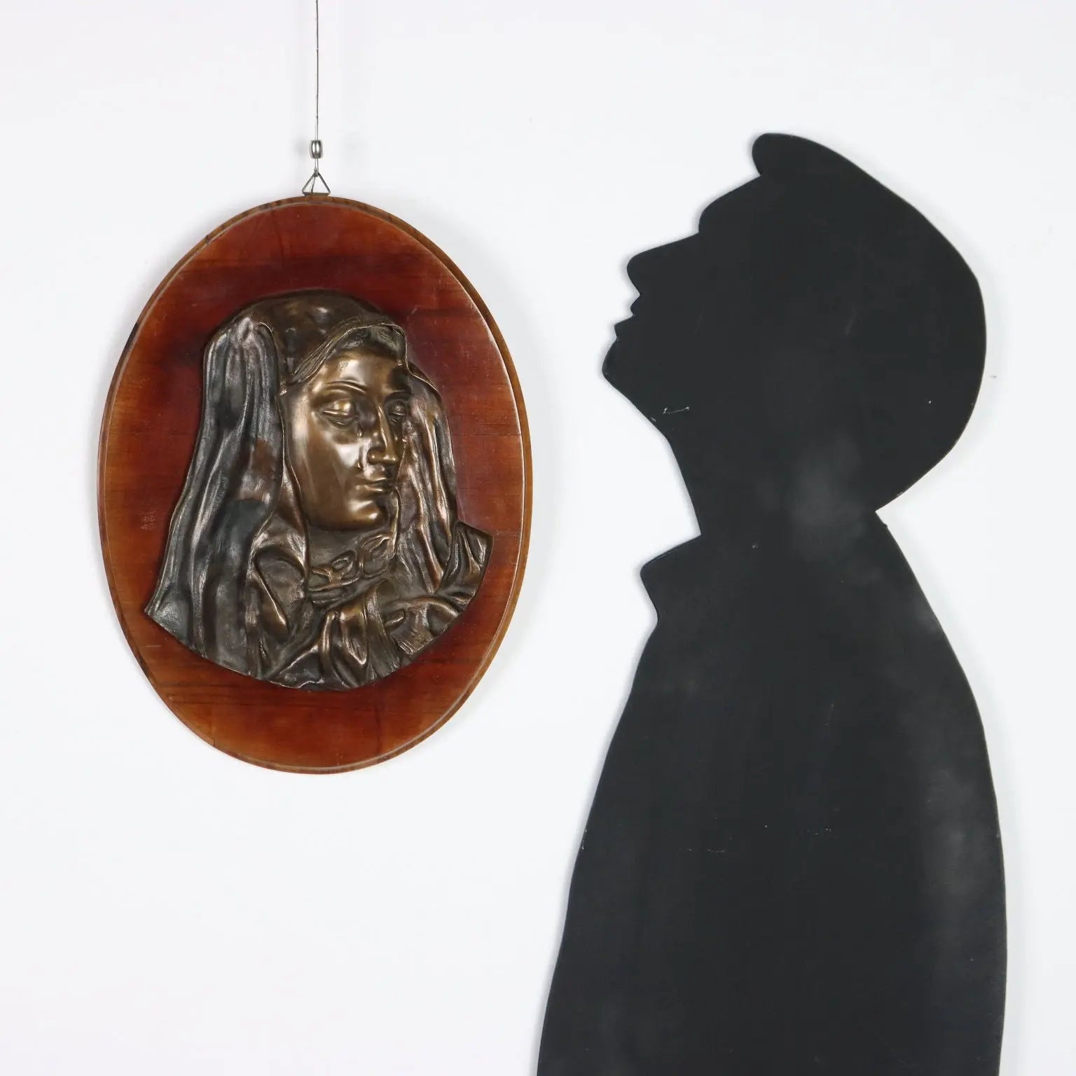 Antique Bronze Sculpture Virgin Mary - Italy XX Century | Antiques | Fancy Goods