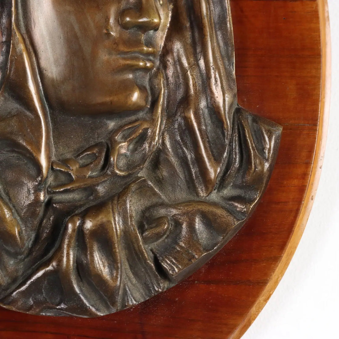 Antique Bronze Sculpture Virgin Mary - Italy XX Century | Antiques | Fancy Goods