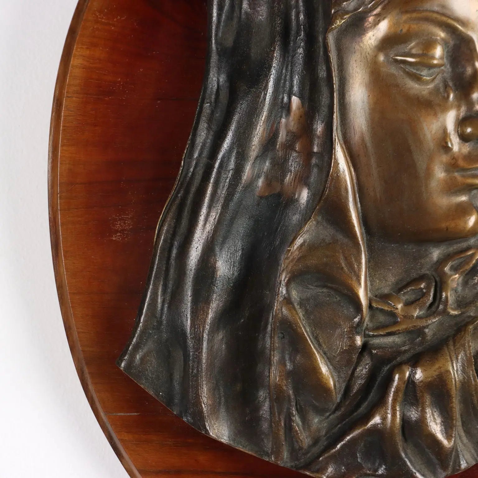 Antique Bronze Sculpture Virgin Mary - Italy XX Century | Antiques | Fancy Goods