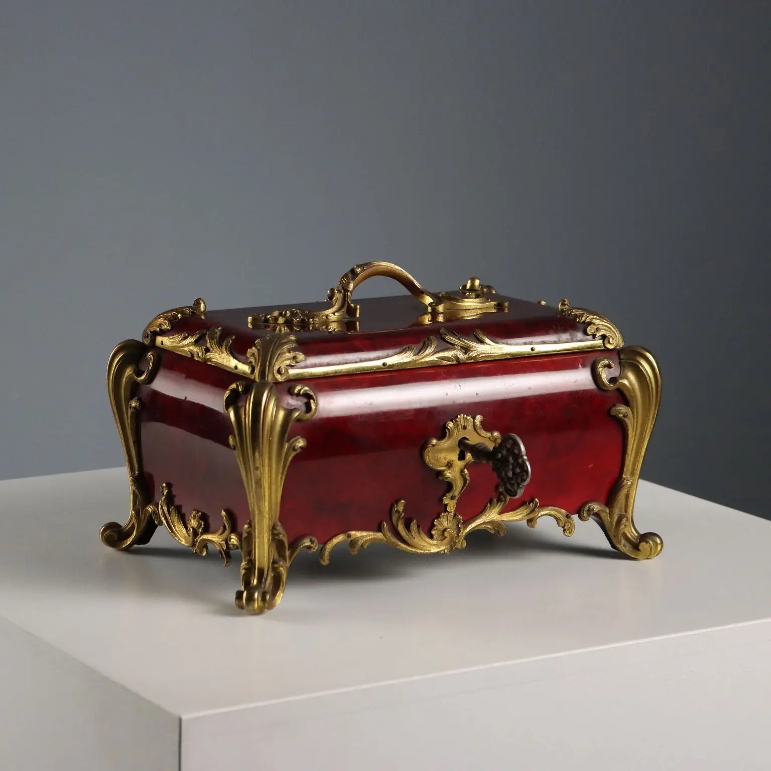 Antique Jewelry Casket Napoleon III France XIX-XX Century - France, XIX-XX Century | Antiques | Fancy Goods