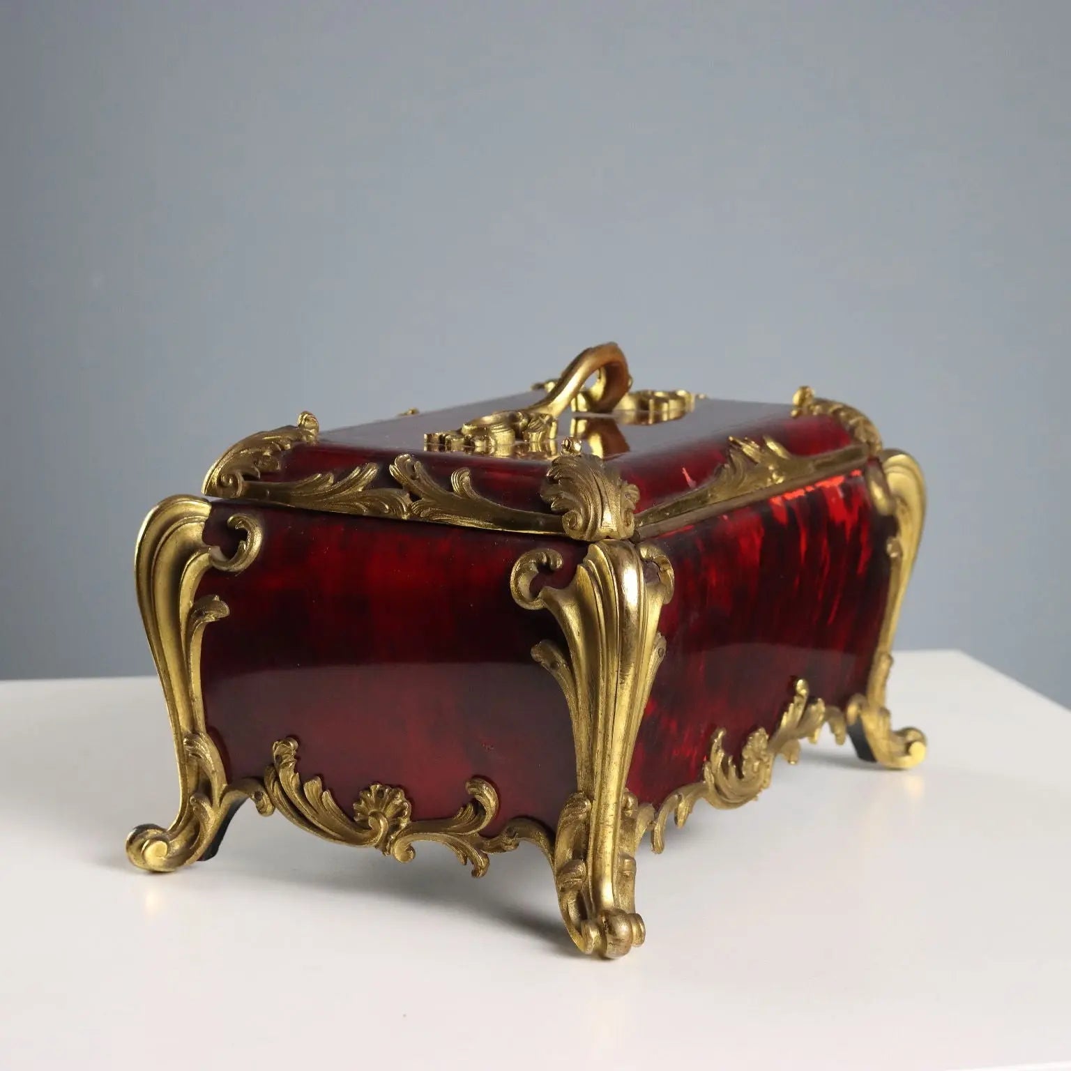 Antique Jewelry Casket Napoleon III France XIX-XX Century - France, XIX-XX Century | Antiques | Fancy Goods