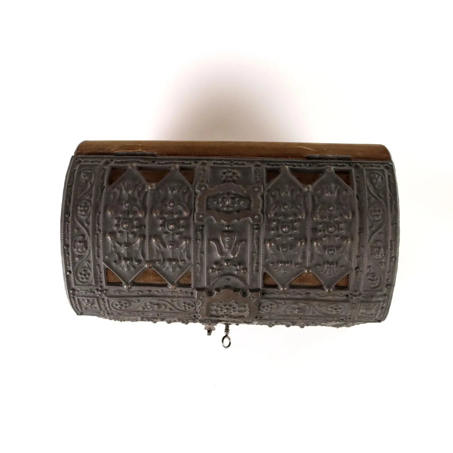 Antique Casket Wood Sheeth Metal Velvet Italy XIX Century - Europe, Late XIX Century | Antiques | Fancy Goods