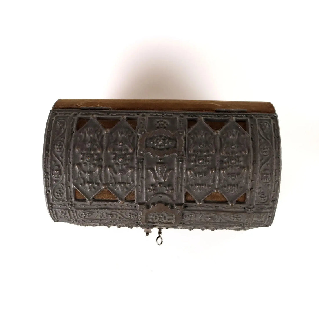 Antique Casket Wood Sheeth Metal Velvet Italy XIX Century - Europe, Late XIX Century | Antiques | Fancy Goods