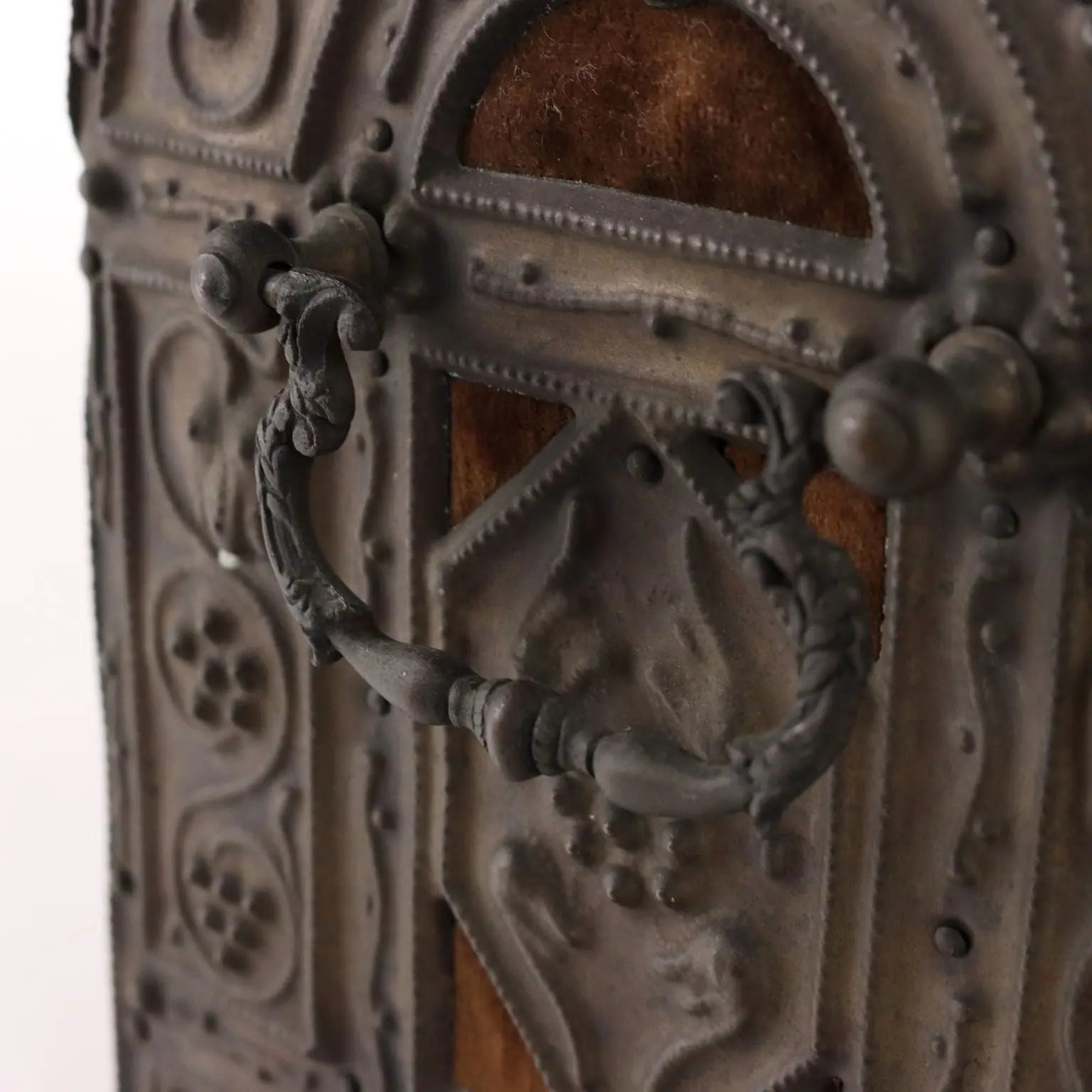 Antique Casket Wood Sheeth Metal Velvet Italy XIX Century - Europe, Late XIX Century | Antiques | Fancy Goods