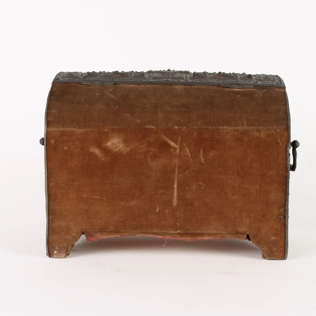Antique Casket Wood Sheeth Metal Velvet Italy XIX Century - Europe, Late XIX Century | Antiques | Fancy Goods
