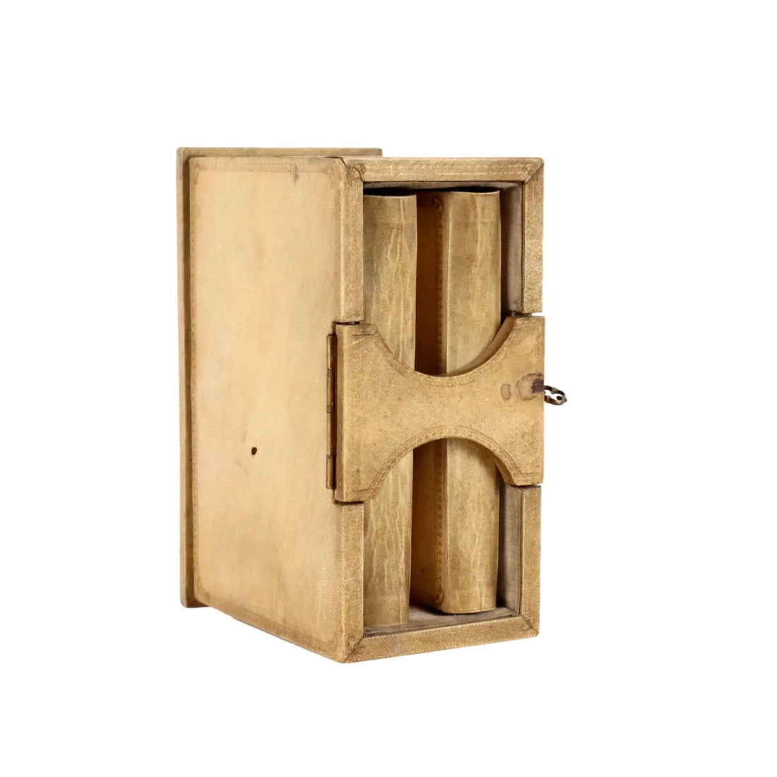 Antique Box Parchment Decorations with Lock Italy XX Century - Italy, Early XX Century | Antiques | Fancy Goods