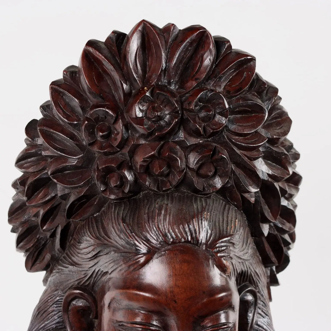 Antique Female Figure Exotic Wood Indonesia XX Century - Bali, XX Century | Antiques | Fancy Goods