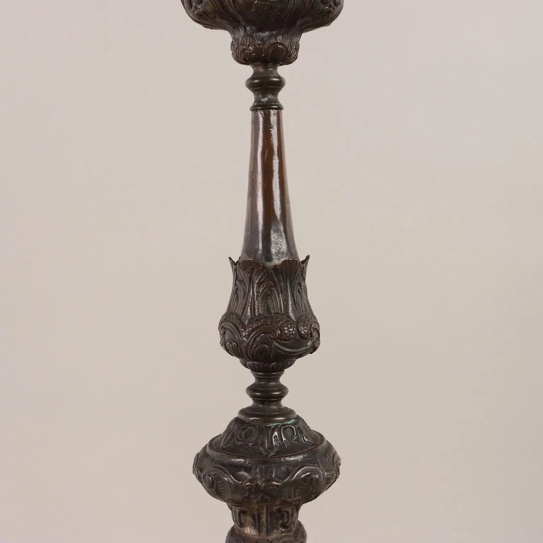 Antique Candelabra Transformed Into a Lamp XVIII-XIX Century - Italy, XVIII-XIX Century | Antiques | Fancy Goods