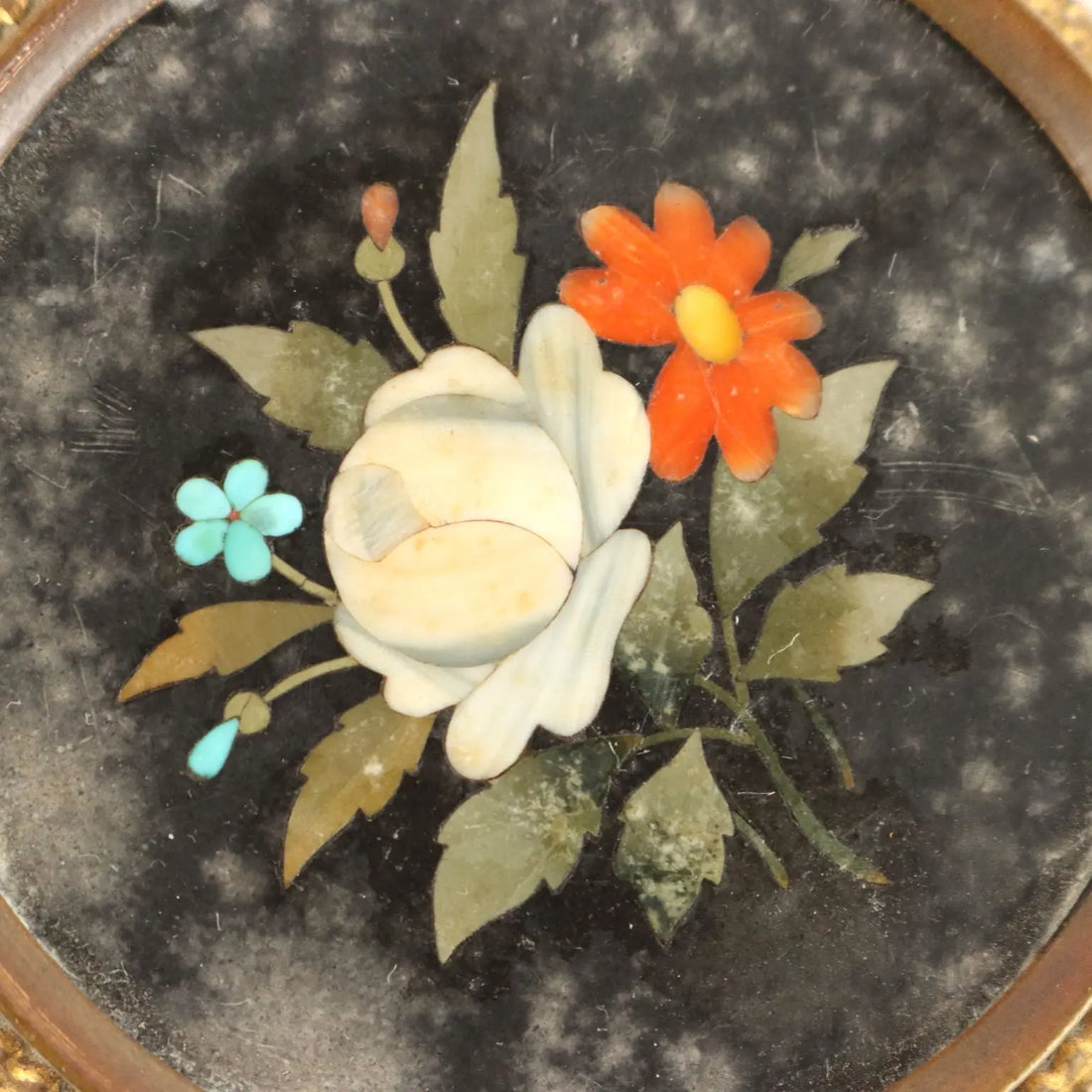 Antique Bronze Casket Marble Lid Decorations Italy XIX Century - Italy, Late XIX Century | Antiques | Fancy Goods