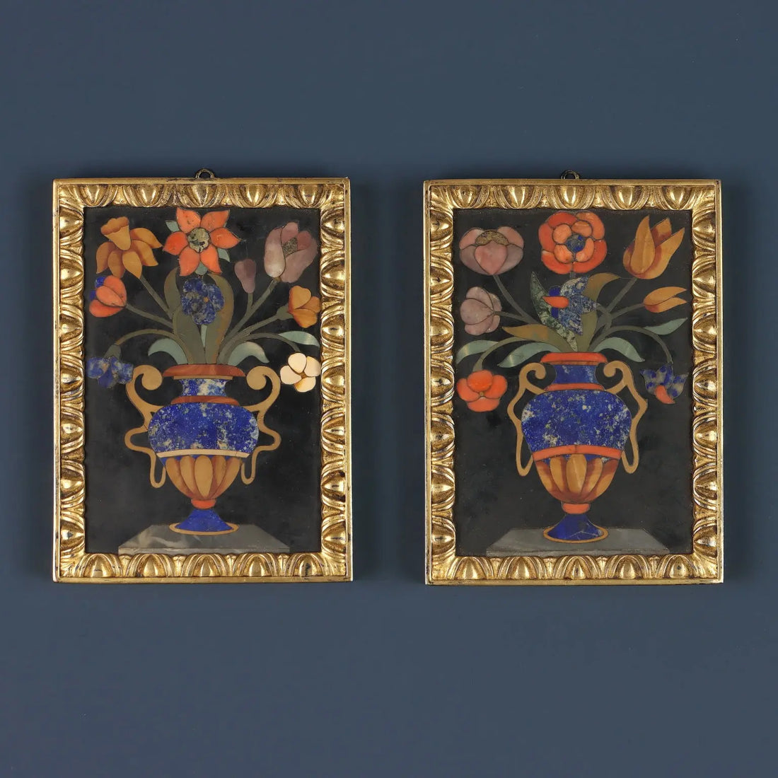 Antique Tiles Precious Stones Florence XVII Century